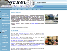 Tablet Screenshot of acsel-lab.com